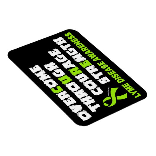 CURE...Lyme Magnet (Rechte Seite)