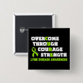 CURE...Lyme-Taste Button (Vorne & Hinten)