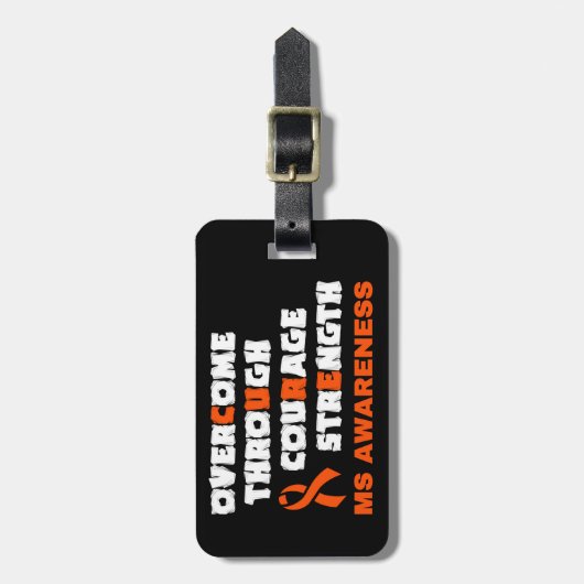 CURE...MS GEPÄCKANHÄNGER (Vorderseite vertikal)