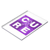 CURE Pankreaskarzinom Krume gestört Notizblock (Linke Seite)