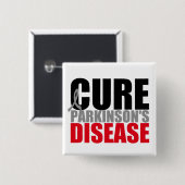 CURE Parkinsonkrankheit Button (Vorne & Hinten)