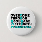CURE...PCOS BUTTON (Vorderseite)