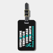 CURE...PCOS GEPÄCKANHÄNGER (Vorderseite vertikal)