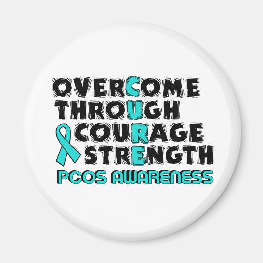 CURE...PCOS MAGNET (Vorne)