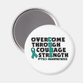 CURE...PTSD MAGNET (Vorderseite/Rückseite)