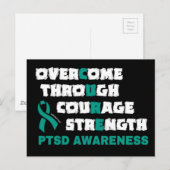 CURE...PTSD POSTKARTE (Vorne/Hinten)