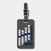 CURE...RA GEPÄCKANHÄNGER (Vorderseite vertikal)