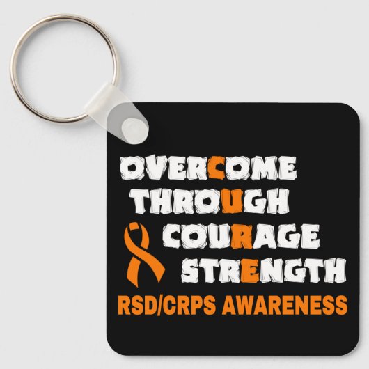 CURE...RSD/CRPS SCHLÜSSELANHÄNGER (Vorderseite)