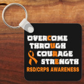 CURE...RSD/CRPS SCHLÜSSELANHÄNGER (Vorderseite)