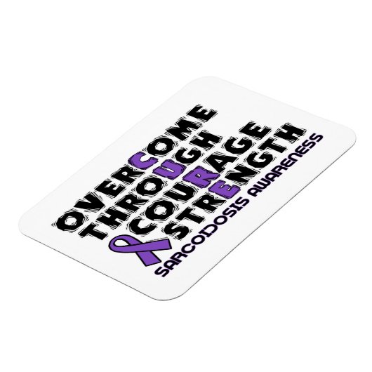 CURE...Sarcoidose Magnet (Linke Seite)