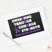 CURE...Sarcoidose Rechteckiger Aufkleber (Umschlag)