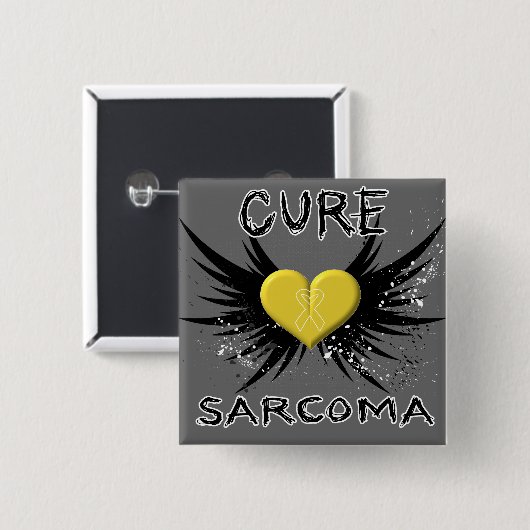 Cure Sarcoma Button (Vorne & Hinten)