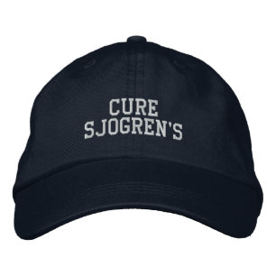 "Cure Sjogren's" - bestickter Hat Bestickte Baseballkappe