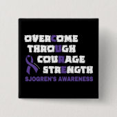 CURE...Sjogren's Button (Vorderseite)