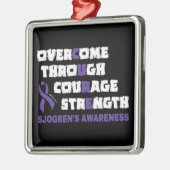 CURE...Sjogrens Metallverzierung Ornament Aus Metall (Links)