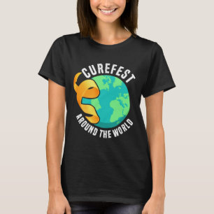 Curefest auf der ganzen Welt Bewusstsein für Kinde T-Shirt