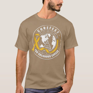 CureFest für Krebs im Kindesalter 2022 Design 1 92 T-Shirt