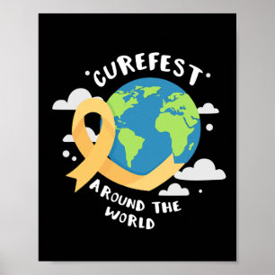 CureFest rund um die weltweite Unterstützung von K Poster