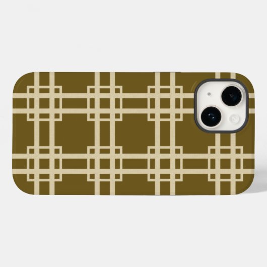 Curice Spice Moods Lattice Case-Mate iPhone Hülle (Rückseite (Horizontal))