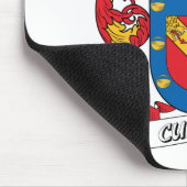 Curiel Familienwappen Mousepad (Ecke)