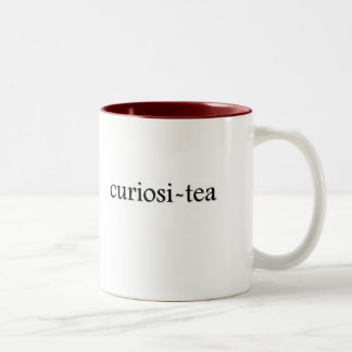 Curiosi-Tee Tee-Tasse Zweifarbige Tasse