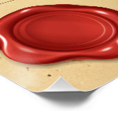 Curiosity Motivational Quote - Latin Poster Art (Ecke)