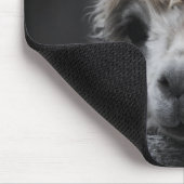 Curious Alpaca Mouse Pad Mousepad (Ecke)