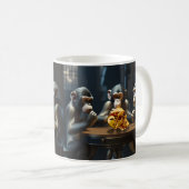 Curious Apes Coffee Tasse (VorderseiteRechts)
