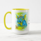 Curious Baby Dragon Tasse (Links)