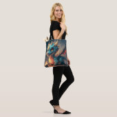 Curious Blue Chibi Dragon Tasche (Am Model)