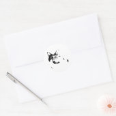 Curious Cat Vinyl Sticker (Umschlag)