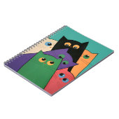 Curious Cats Notizblock (Linke Seite)