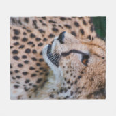 CURIOUS CHEETAH FLEECEDECKE (Vorderseite (Horizontal))