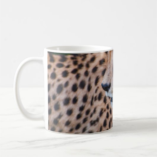 CURIOUS CHEETAH KAFFEETASSE (Links)