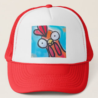 Curious Chicken Trucker Hat Truckerkappe