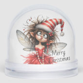 Curious Christmas Fairy Schneekugeln (Vorderseite)