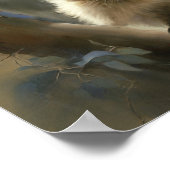 Curious Climber Siamese Kitten Poster (Ecke)