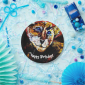 Curious Cub Tiger Birthday Pappteller (Party)