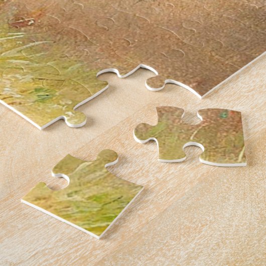 Curious Dachshund Puppies and a Frog, painting Puzzle (Seite)