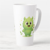 Curious Explorer Monster Kids Mug Milchtasse (Rechte Ecke)