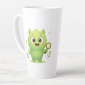 Curious Explorer Monster Kids Mug Milchtasse (Linke Ecke)