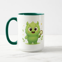 Curious Explorer Monster Kids Mug Tasse