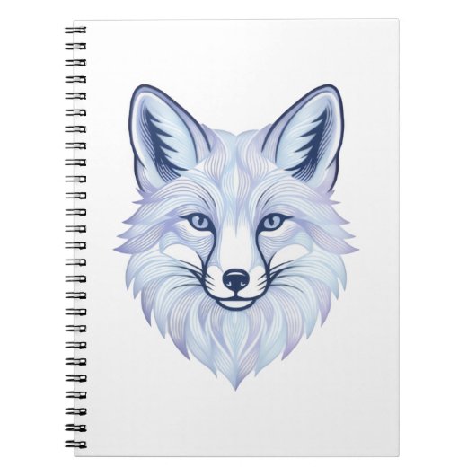 Curious Fox Notebook Notizblock (Vorderseite)