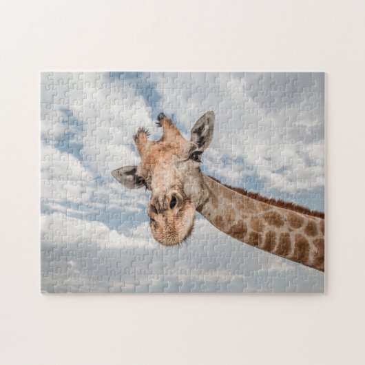 Curious Giraffe Jigsaw Puzzle (Horizontal)