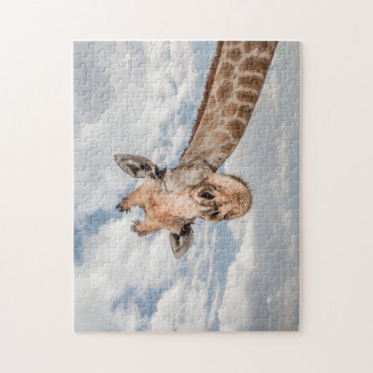 Curious Giraffe Jigsaw Puzzle (Vertikal)