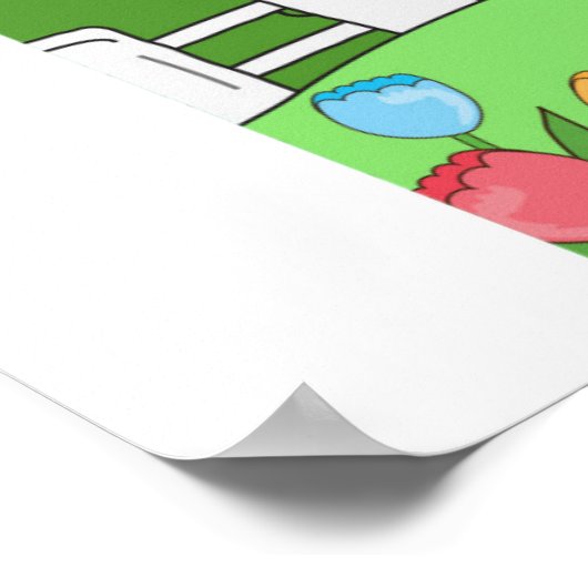 Curious I learn I gain Wall art Poster (Ecke)