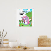 Curious I learn I gain Wall art Poster (Küche)