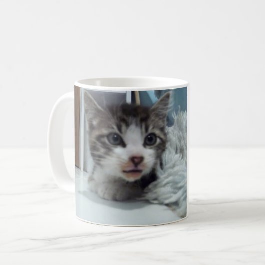 Curious Keeno Coffee Tasse (Vorderseite Links)