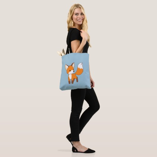 Curious Little Fox Blue Tasche (Am Model)