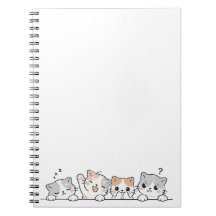 Curious Paws - Cute Cats Friends Peeking